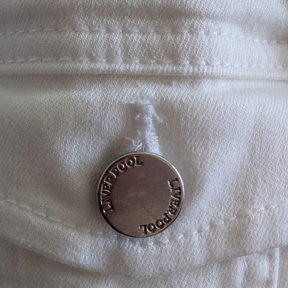 Liverpool Los Angeles Classic Jean Jacket | Porcelain | Size 2XL | NWT - Picture 7 of 10